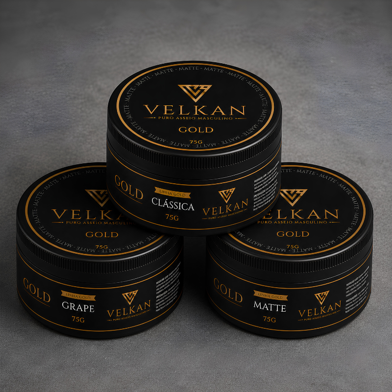 Kit 3 Ceras Gold modelagem versátil