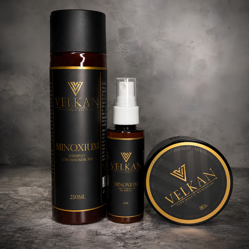 Kit Minoxium Completo Minoxidil 10%