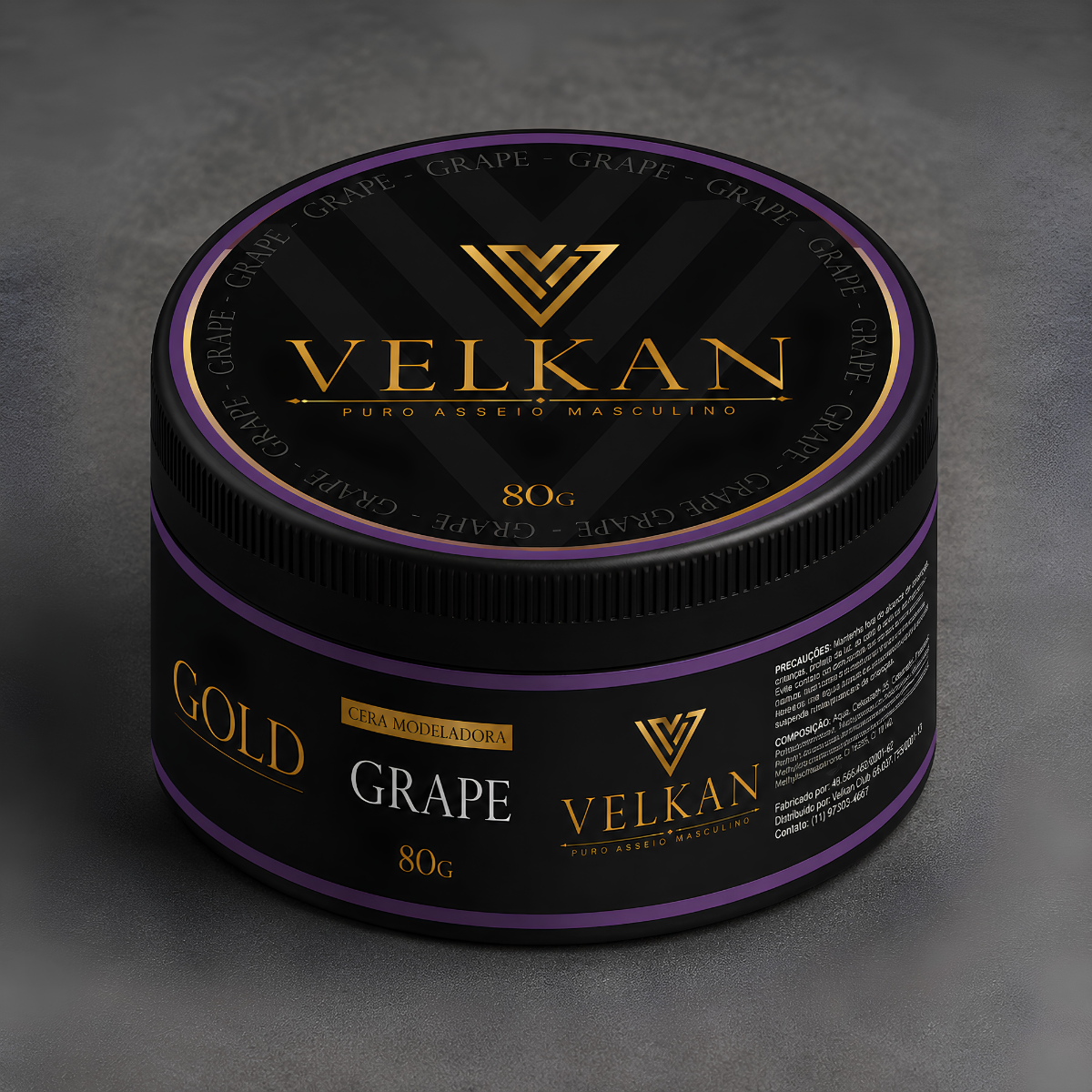 Cera Gold Grape brilho natural 80g