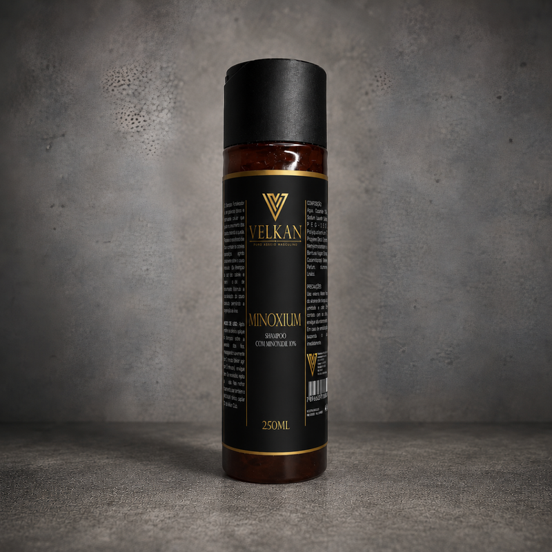 Shampoo Minoxium com Minoxidil 10%
